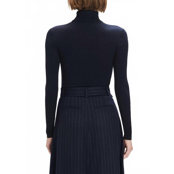 NEW FAVORITE DAUGHTER the amelia long sleeve top in navy - Picture 3 of 5